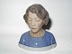 Sjælden Dahl 
Jensen Figur, 
Porcelænsmalerinde 
#Buste
Dekorationsnummer 
1251.
1. ...