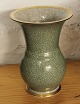 Green Royal Copenhagen crackle vase