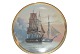Engelsk 
Skibsplatte
Motiv: LA 
BELLE POULE
Fra 1987 The 
Franklin Mint
Pæn og 
velholdt stand
