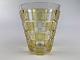Smuk vase af 
krystal glas - 
ravfarvet / gul 
fra slutningen 
af det 19. 
århundrede 
eller ...