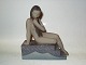 Rare Bing & Grondahl Figurine
Nude Girl on Rock Stairs