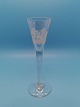 Kastrup 
Glasværk 
Snapseglas med 
hjorte
Højde 13,5cm
9.stk på 
lager.