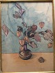 Inger Michelsen 
(20 årh):
Vase på bord 
med Japanske 
Lygter (Jøde 
Kirsebær) 1928.
Akvarel/pen 
...