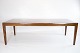 Sofabord i 
palisander 
dekoreret med 
metalkant af 
dansk design 
fra 1960erne. 
Bordet er i 
flot ...