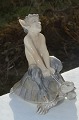 faun Kgl. 
porcelænsfigur. 
Royal 
Copenhagen 
figur, faun på 
skildpadde, nr. 
858. Højde 
9,5cm. 1. ...