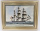 Bing & 
Grøndahl. 
Porcelæn. 
Danske 
skibsportrætter.
 Billed af 
Fregatten 
"Frederick den 
Siette". ...