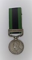 Indien Medalje 1908-1935, North West Frontier 1930-31. Indgraveret i kanten 5909 SEP DHAN SINGH. ...