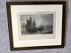 William Wallis 
(født 1796):
Eagle Tower 
Caernarvon 
Castle 1831.
Koloreret 
stålstik på ...