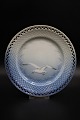 Bing & Grondahl Seagull dinnerware, lunch plate with breakthrough edge and gold. 
Dia:21,5cm.
B&G# 326.5