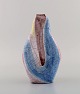 Marcello 
Fantoni 
(f.1915), 
Italien. Unika 
vase i glaseret 
keramik. Smuk 
polykrom 
glasur. ...