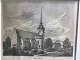Ubekendt 
kunstner (19 
årh):
Radsted Kirke 
på Lolland.
Xylografi på 
papir ca. ...