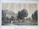 I.W. Tegner 
(1815-93):
Engestofte på 
Lolland.
Betegnet - 
"Engestofte paa 
Laaland".
Litografi ...