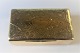 Albert Telemack 
Drebolt. 
Guldæske i 14K 
(585). Længde 6 
cm. Bredde 3,5 
cm. Produceret 
ca. 1840 - ...