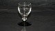 Snapseglas 
Ranke glas fra 
Holmegaard
Højde 6,1 cm
Pæn og 
velholdt stand
