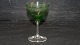 Hvidvinsglas 
Grøn #Ekeby 
Glas service 
Fra Holmegaard
Højde 12,3 cm
Pæn og 
velholdt stand