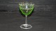 Hvidvinsglas 
Lyse Grøn 
#Ekeby Glas 
service Fra 
Holmegaard
Højde 12,3 cm
Pæn og 
velholdt stand