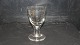 Rødvinsglas 
Glat
Højde 16,4 cm
Pæn og 
velholdt stand