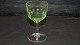 Hvidvinsglas 
Grøn #Murat 
Holmegaard 
Højde 11,3  cm
Pæn og 
velholdt stand
