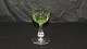 Hvidvinsglas 
Lys Grøn #Derby 
Glas fra 
Holmegaard
Højde 12,2 cm 
ca
Pæn og 
velholdt stand
