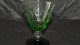 Hvidvinsglas 
Grøn #Rio/Lis 
Med sort fod 
Kastrup 
Glasværk
Højde 10 cm
Pæn og 
velholdt stand