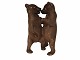 Sjælden Royal 
Copenhagen 
figur, to brune 
bjørne.
Dekorationsnummer 
1235/824.
2. sortering 
...