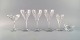 Val St. 
Lambert, 
Belgien. Fem 
Lalaing glas og 
skylleskål i 
klart mundblæst 
krystalglas. 
Midt ...