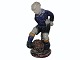 Michael 
Andersen 
keramik figur, 
fodboldspiller.
Dekorationsnummer 
3702.
Højde 16,5 ...
