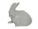 Royal 
Copenhagen 
figur, lille 
hvid kanin.
Dekorationsnummer 
1691.
1. sortering.
Længde ...