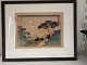 Andõ Hiroshige 
(Hiroshige 1797 
- 1858) - 
farvelagt 
træsnit: 
"Thirty - six 
Views of Mount 
Fuji" ...
