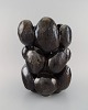 Christina Muff, 
dansk 
samtidskeramiker 
(f. 1971). Stor 
skulpturel 
unika vase i 
glaseret 
stentøj. ...