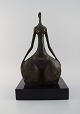 Miguel Fernando Lopez (Milo). Portugisisk skulptør. Stor abstrakt bronzeskulptur af Venus på ...