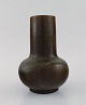 French studio 
ceramicist. 
Unique vase in 
glazed 
stoneware. 
Beautiful 
double glaze in 
brown ...