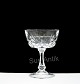 Pompadour 
krystal glas 
fra Cristal 
d'Arque.
Likørskål, 
højde 10 cm. 
Pris: 35 kr. 
stk. Lager: 12+
