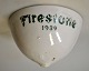 Sjælden latex 
gummi opsamler 
kop af 
porcelæn, 1939 
fra Firestone 
Plantagen, 
Liberia. H. 8,5 
cm. ...