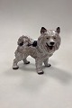 Dahl Jensen Figurine Greenlandic Dog / Samoyed Dog No. 1082. Measures 16.5 x 18 cm (6 1/2 x 7 ...