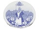 Royal 
Copenhagen 
Mindeplatte fra 
1905, 
Diakonissestiftelsen 
- 40 års dagen 
for Moderhuset 
...