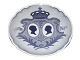 Stor Royal 
Copenhagen 
Mindeplatte fra 
1923, Kong 
Christian X's 
og Dronning 
Alexandrines 
...