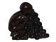 Bing & Grøndahl 
figur, pan med 
druer med flot 
mørk glasur.
Designet af 
Kai Nielsen og 
...