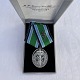 Hjemmværns medalje i sølv, 40 års ancienniststegn *Perfekt stand i original æske*