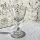 Holmegaard, 
Mathildeglas 
med 
olivenslibning, 
Hvidvin, 13cm 
høj, 7,5cm i 
diameter 
*Perfekt stand*
