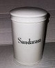 Pharmacy jar "Sandaraca" from Bing & Grondahl