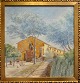 Borch, Martin 
(1852 - 1937) 
Danmark: 
Gadescene fra 
Portofino. 
Italien. 
Akvarel på 
papir. ...