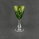 Annette green white wine glass