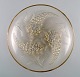 René Lalique (1860-1945), Frankrig. Tidlig og sjælden Veronique skål i matteret mundblæst ...