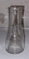 Danish glass bottle: Small bottle for cream. Made in Denmark. In good condition. H. 12 cm (4.72 ...