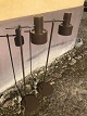 Jo Hammerborg standerlamper i brun lakeret metal model: Junior produceret af Fog og Mørup i ...