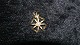 Elegant Vedhæng #Firkløver med perle 14karat GuldStemplet 585Måler 19,68 mm ca HøjdePæn og ...