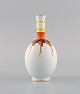 Sjælden Rosenthal art deco vase i håndmalet porcelæn. 1930'erne.Måler: 14,5 x 7,5 cm.I flot ...