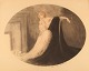 Louis Icart (1888-1950). Radering på papir. "Sapho". Dateret 1929.Lysmål: 51 x 40 ...