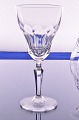 "Mersedes" Krystal glas, rødvinsglas, højde  16,2 cm. Diameter 7,8 cm. Fin hel stand. Muligvis ...